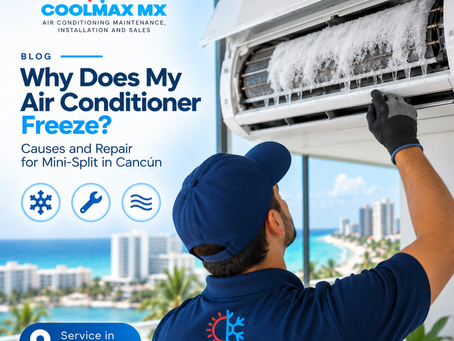 Why Is My Air Conditioner Freezing Up? Causes and Mini-Split Repair in Cancun