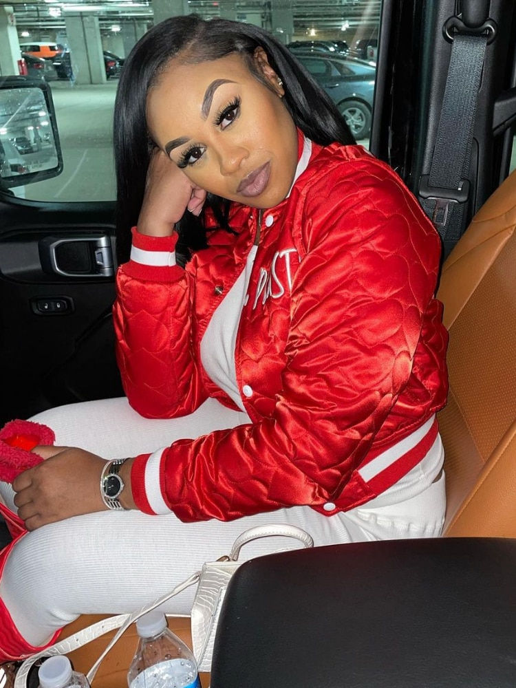 Thumbnail: It's In My Flow Varsity Jacket