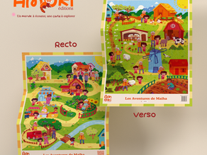Amoki Éditions lance sur Ulule "Les Aventures de Maïha", la première carte grand format illustrée associée à 4 histoires audio pour les enfants dès 2 ans