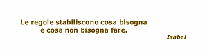 Definizione delle regole