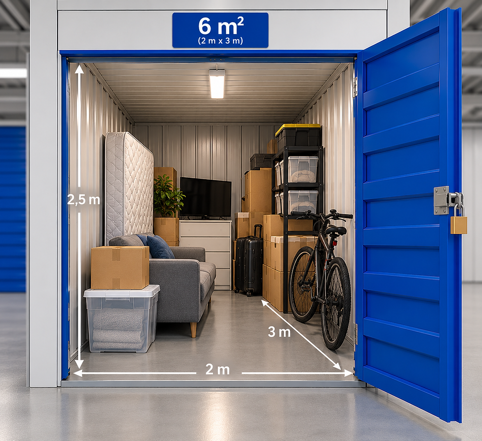 Box Time self storage e deposito in Ticino da 6 mq