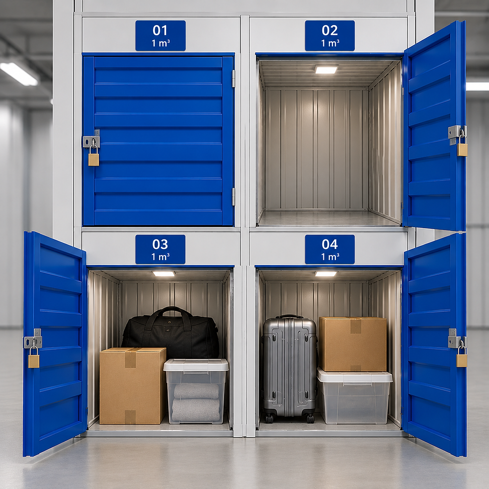 Box Time self storage e deposito in Ticino da 1 mq