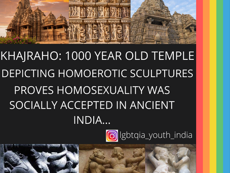 LGBTQIA+ IN ANCIENT INDIA : KHAJURAHO
