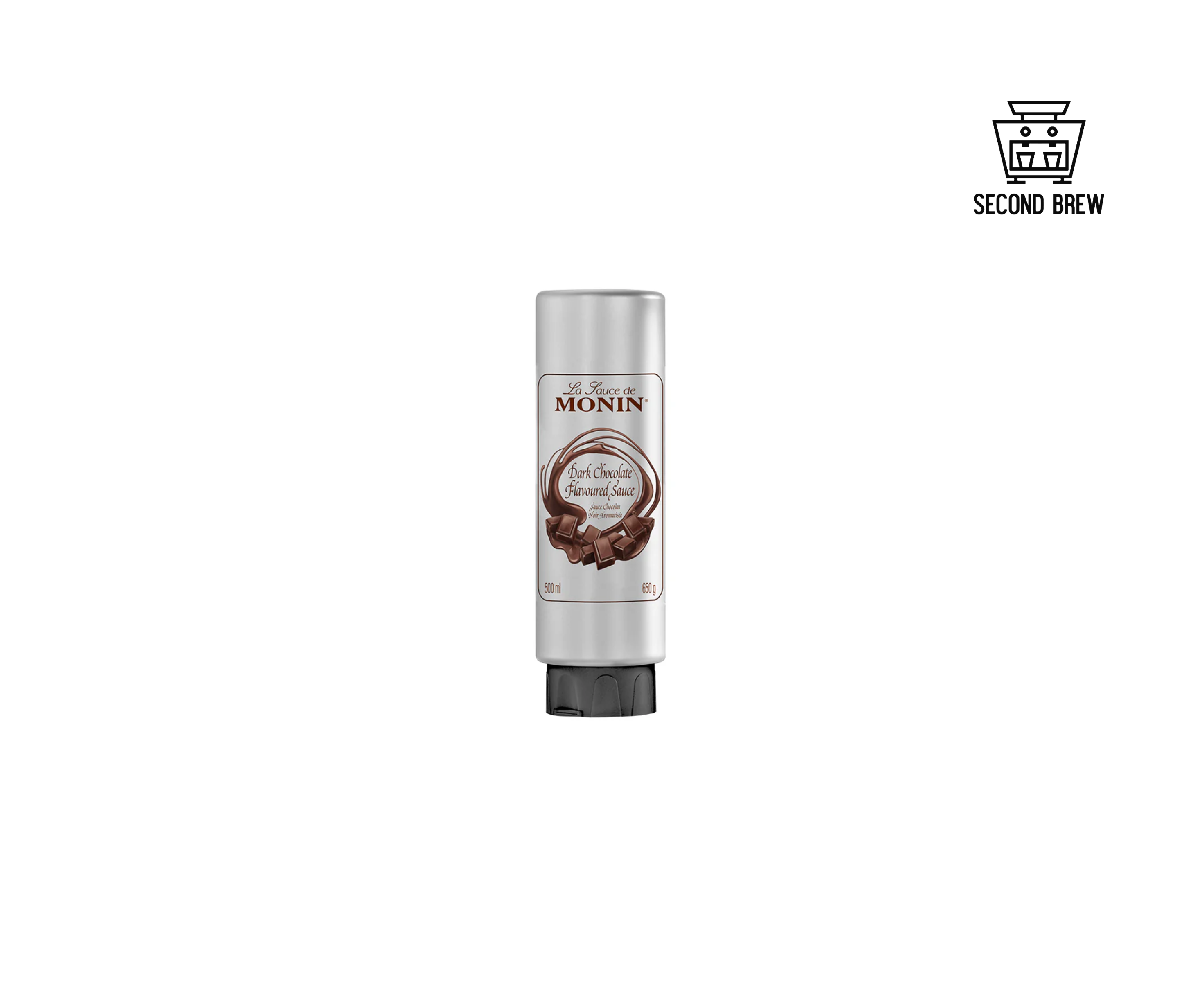 MONIN MINI SAUCE DARK CHOCOLATE 500ML