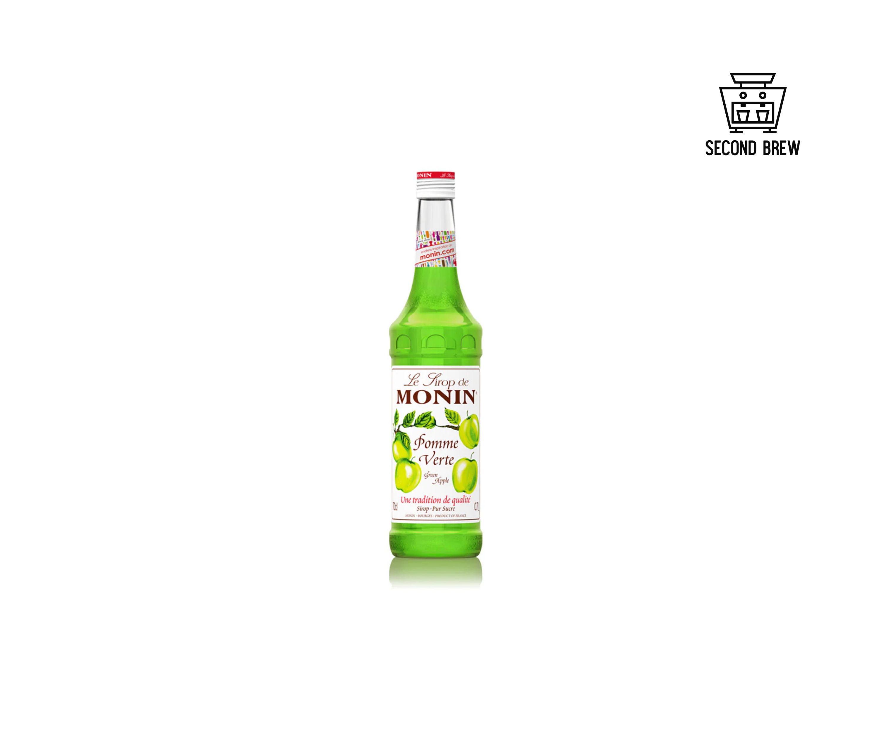 MONIN SYRUP GREEN APPLE 700ML