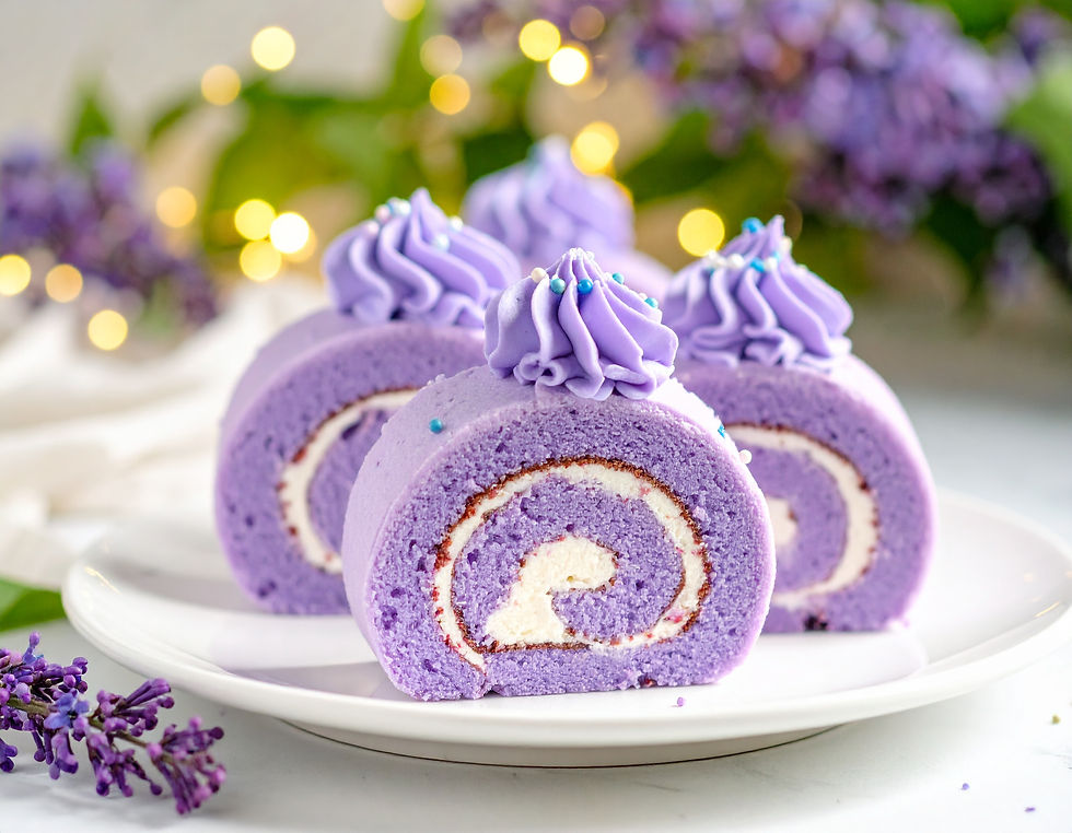Ube Roll Cake