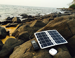 GPS solar charger