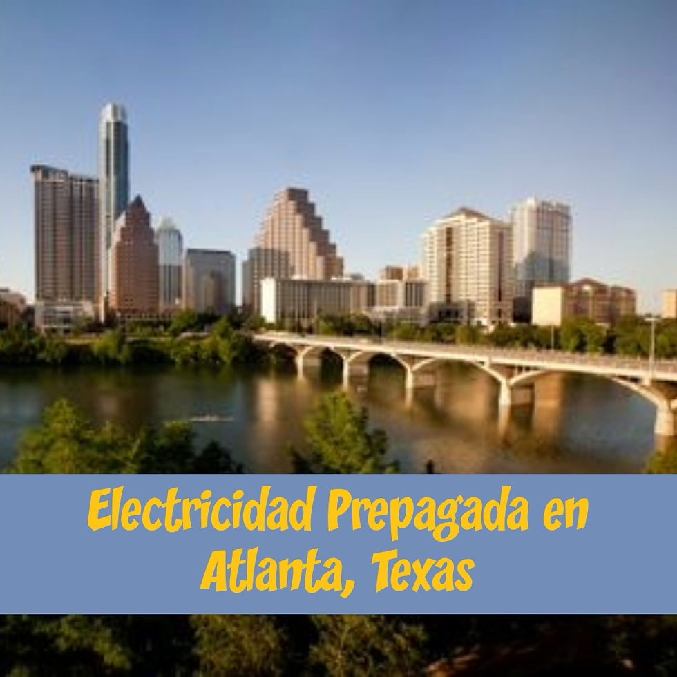Electricidad Prepagada en Atlanta, Texas