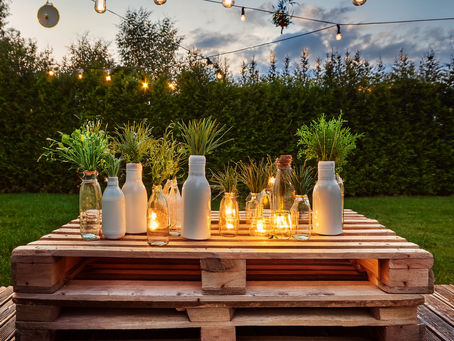 Sustainable garden decorations