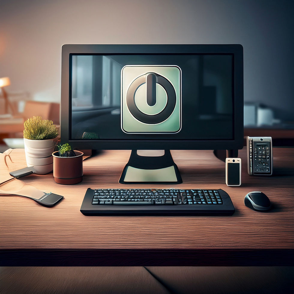 Computer turned off