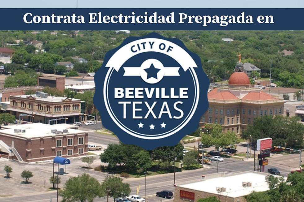 Electricidad prepgada en Beeville, Texas