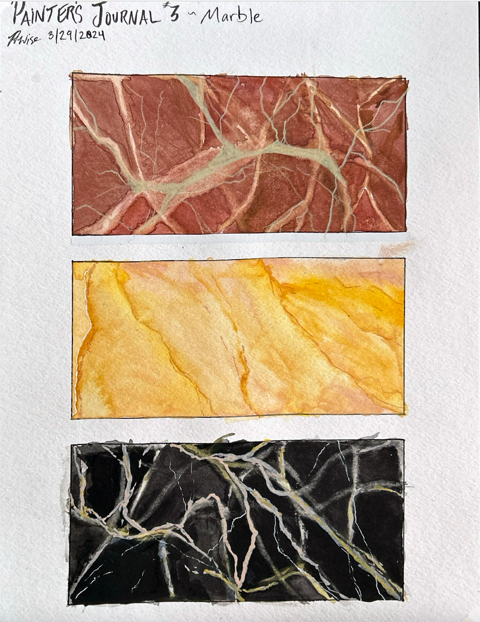 Painter's Journal - Marble