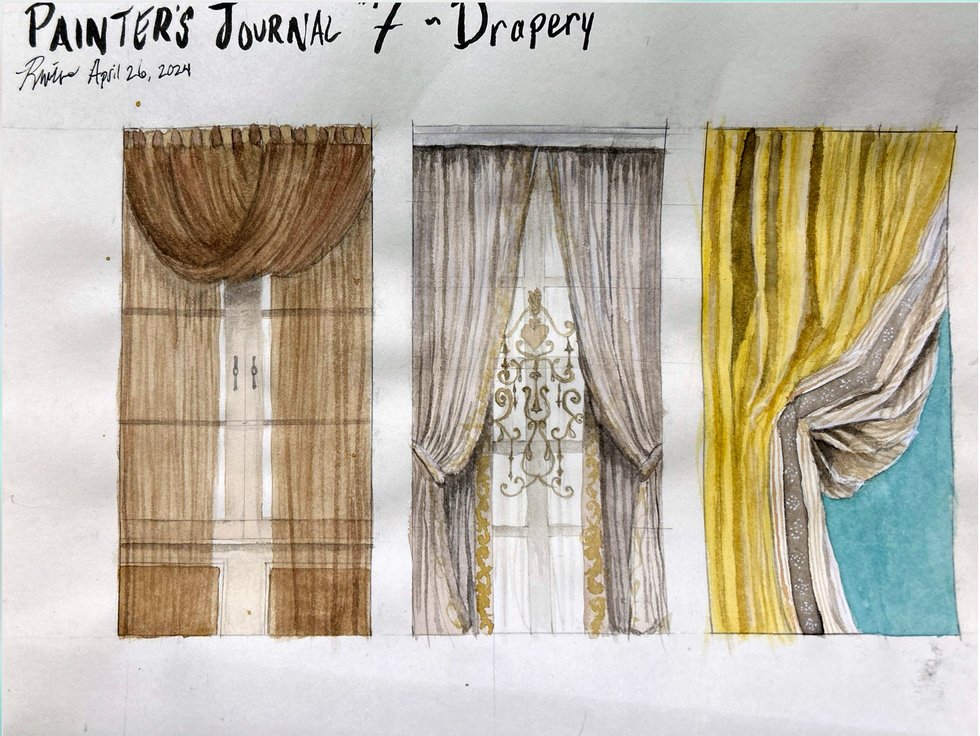 Painter's Journal 7 - Drapery