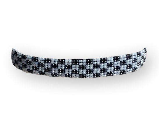 Thumbnail: Checkered Beaded Nylon Lead