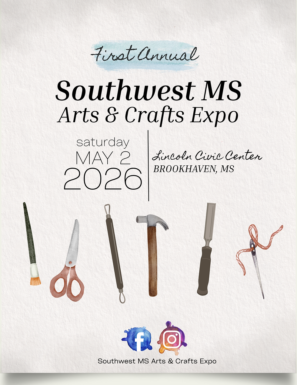 Southwest MS Arts & Crafts Expo 