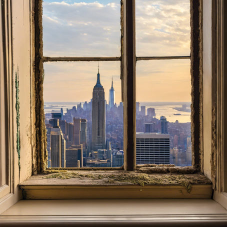 Mold by NYC window