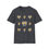 Thumbnail: Blue and Yellow Heart Wreath with Coquettes Unisex T-Shirt, Softstyle, Spring