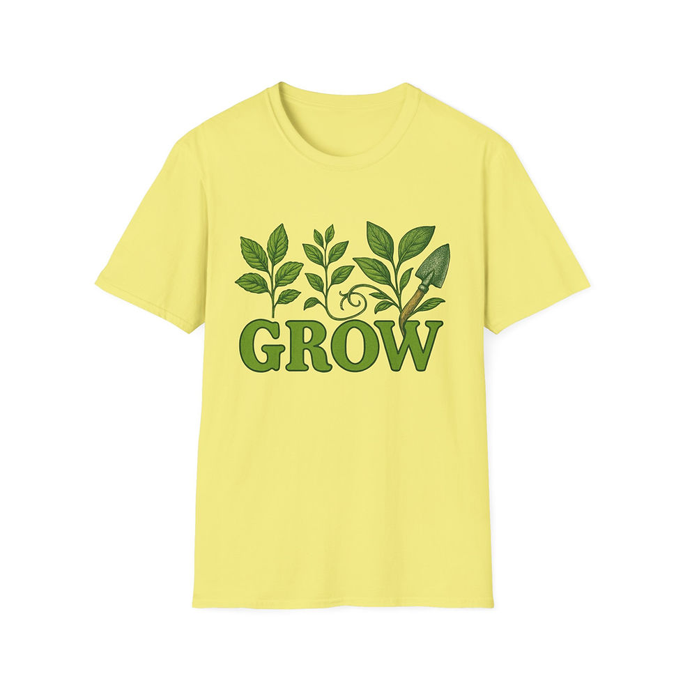Thumbnail: Grow T-Shirt, Nature, Gardening Gift, Plant Enthusiast, Gardener, Homestead