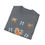 Thumbnail: Blue and Orange Heart Wreath with Blue Coquettes Unisex T-Shirt, Softstyle