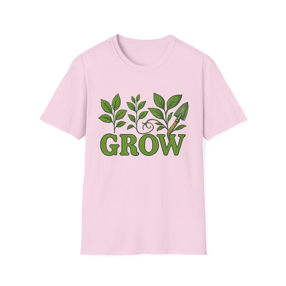 Thumbnail: Grow T-Shirt, Nature, Gardening Gift, Plant Enthusiast, Gardener, Homestead