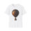 Thumbnail: Steampunk Hot Air Balloon T-Shirt, Fantasy Apparel, Unisex, Casual, Geek Culture