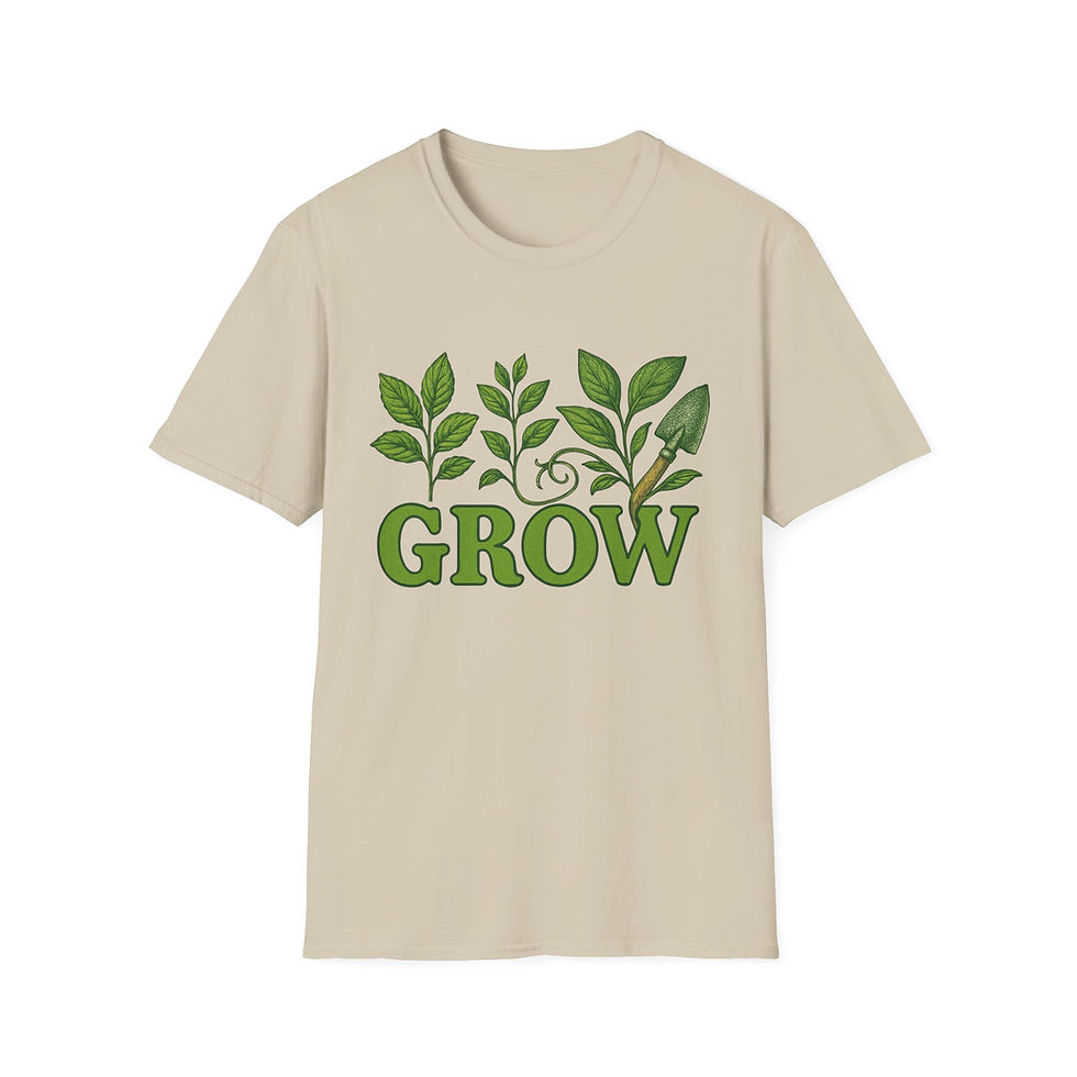 Thumbnail: Grow T-Shirt, Nature, Gardening Gift, Plant Enthusiast, Gardener, Homestead