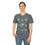 Thumbnail: Blue and Green Heart Wreath with Green Coquettes Unisex T-Shirt, Softstyle