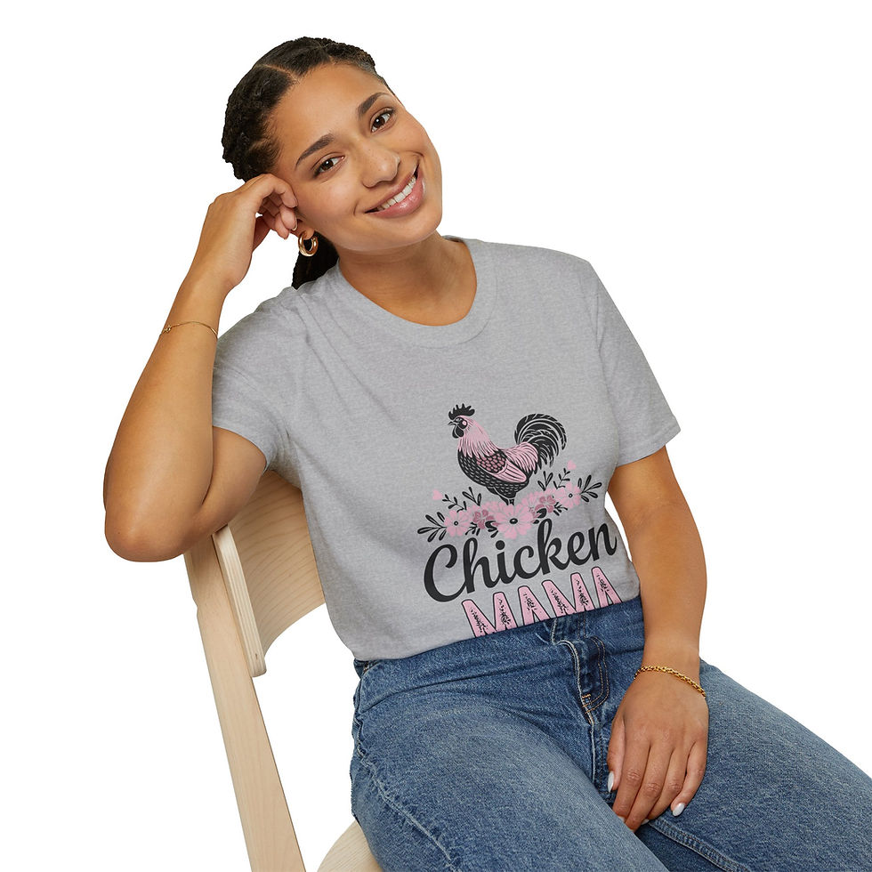 Thumbnail: Chicken Mama - Unisex Softstyle T-Shirt