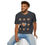 Thumbnail: Blue and Orange Heart Wreath with Orange Coquettes Unisex T-Shirt, Softstyle
