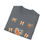 Thumbnail: Blue and Orange Heart Wreath with Orange Coquettes Unisex T-Shirt, Softstyle