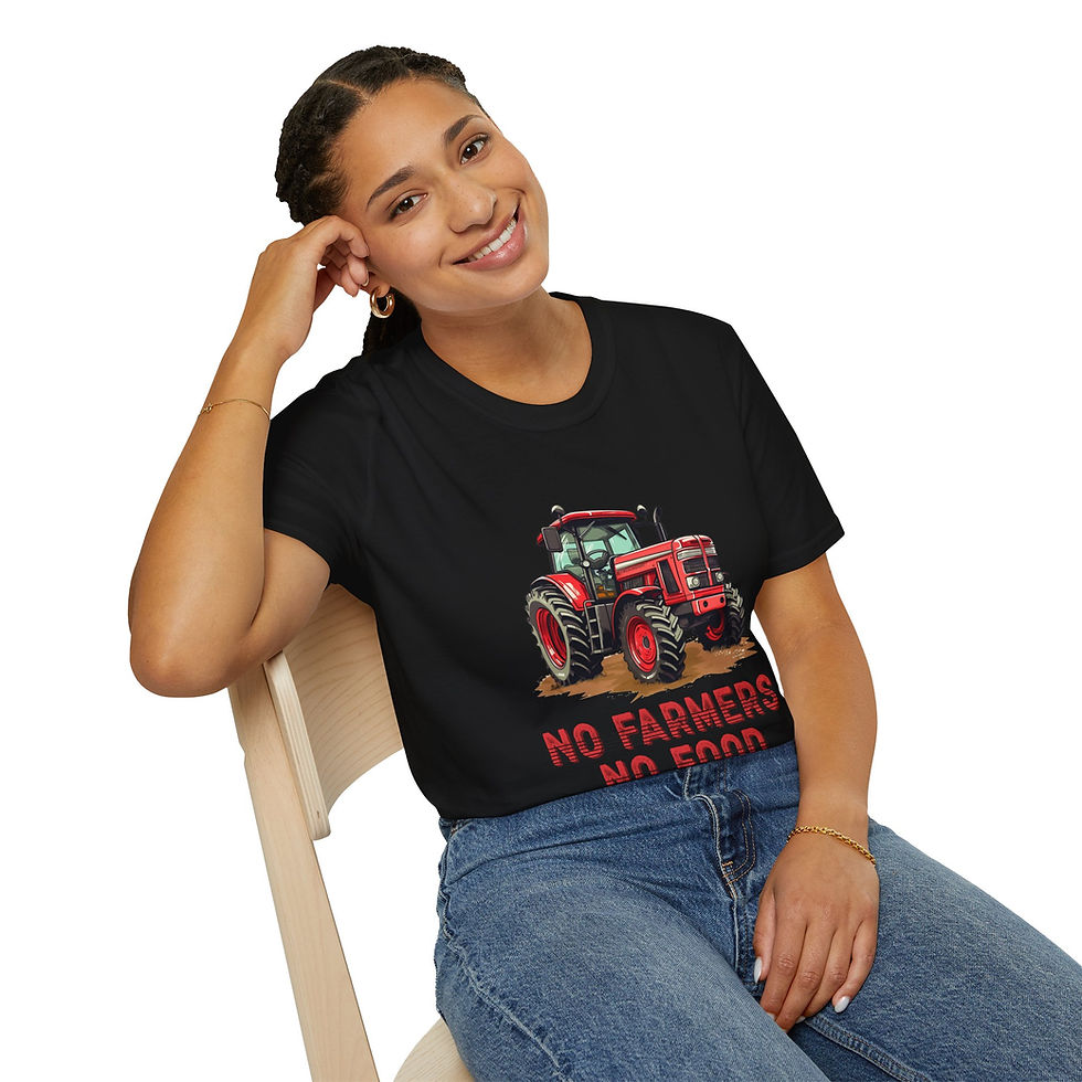 Thumbnail: Agriculture Pride T-Shirt, Farm Life, No Farmers No Food Shirt, Country Style.