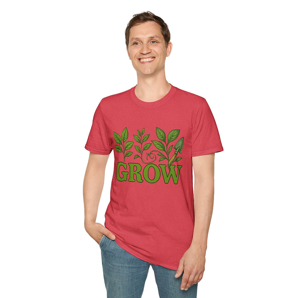 Thumbnail: Grow T-Shirt, Nature, Gardening Gift, Plant Enthusiast, Gardener, Homestead
