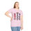 Thumbnail: Patriotic Bull Cow Graphic T-Shirt, Independence Day, 4th of July, Farm Animal