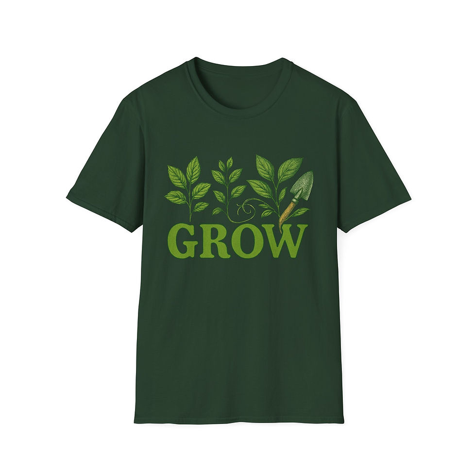 Thumbnail: Grow T-Shirt, Nature, Gardening Gift, Plant Enthusiast, Gardener, Homestead
