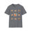 Thumbnail: Blue and Orange Heart Wreath with Orange Coquettes Unisex T-Shirt, Softstyle