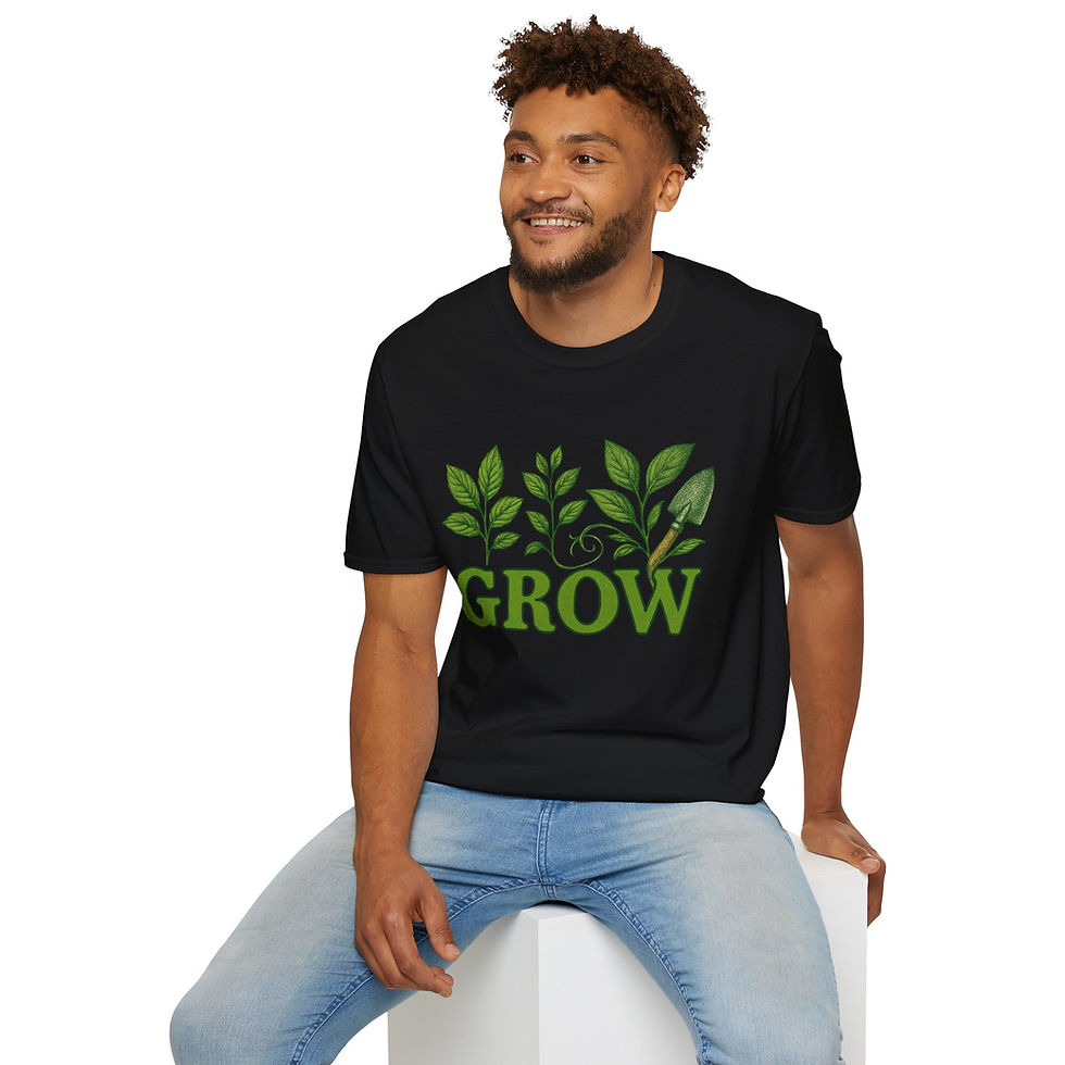 Thumbnail: Grow T-Shirt, Nature, Gardening Gift, Plant Enthusiast, Gardener, Homestead