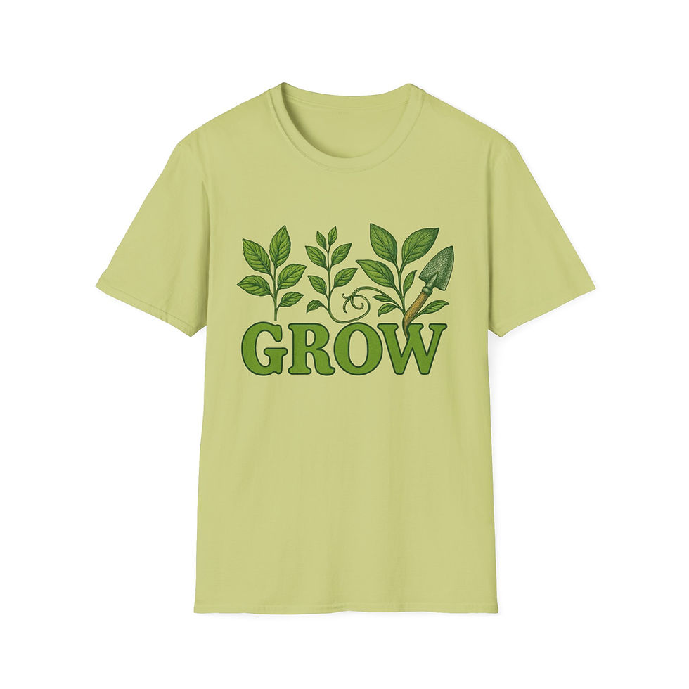 Thumbnail: Grow T-Shirt, Nature, Gardening Gift, Plant Enthusiast, Gardener, Homestead
