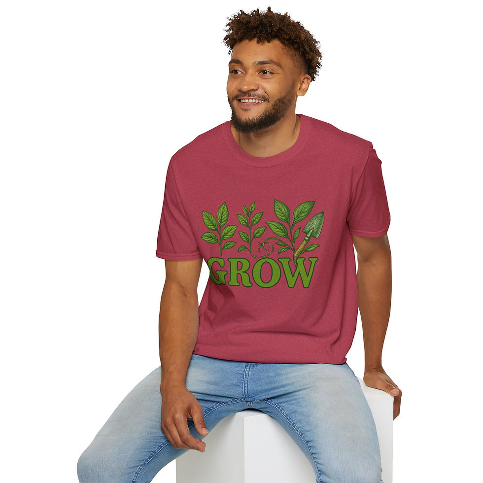 Thumbnail: Grow T-Shirt, Nature, Gardening Gift, Plant Enthusiast, Gardener, Homestead