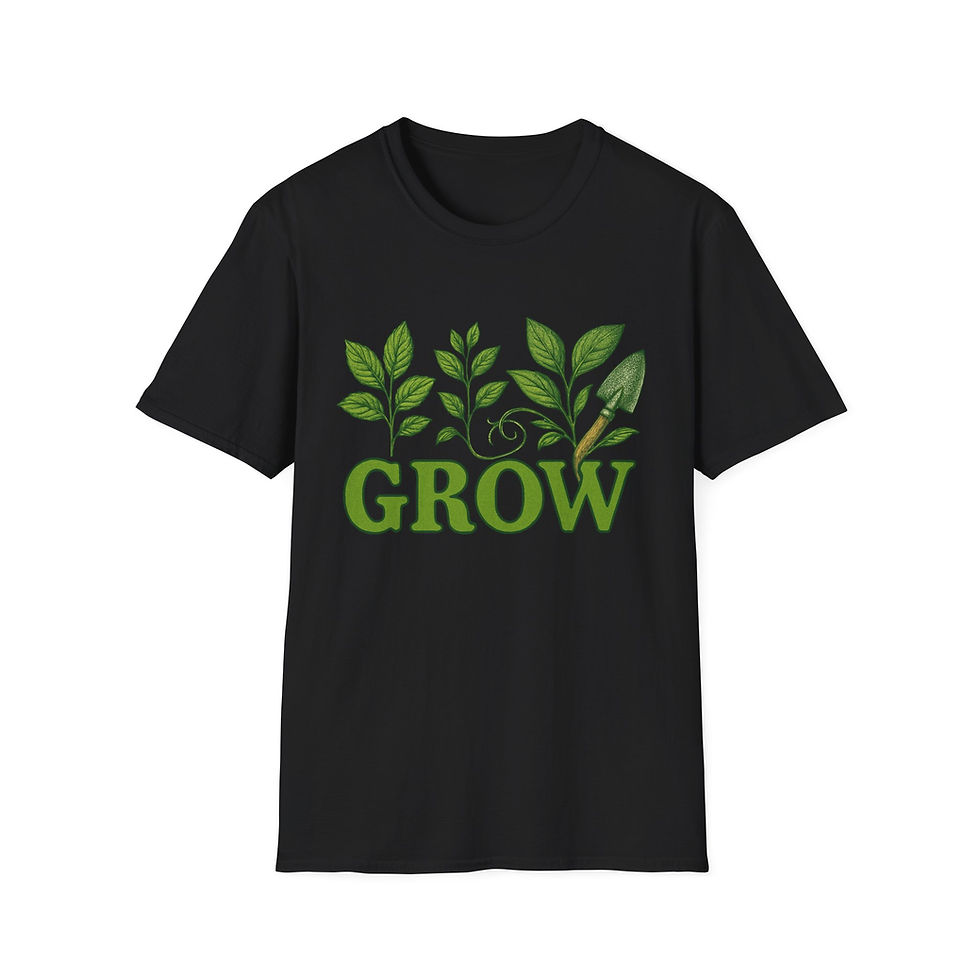Thumbnail: Grow T-Shirt, Nature, Gardening Gift, Plant Enthusiast, Gardener, Homestead