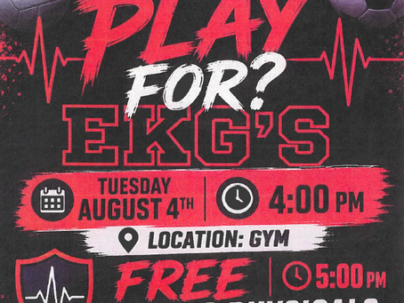 Sports Physicals and EKGs
