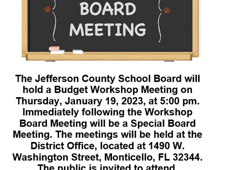 Budget Workshop Meeting