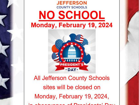 President's Day Reminder