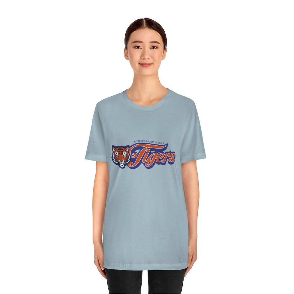 Thumbnail: Tigers Logo Jersey Short Sleeve Tee