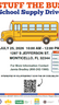 "Stuff the Bus" School Supply Drive Coming to Monticello This July