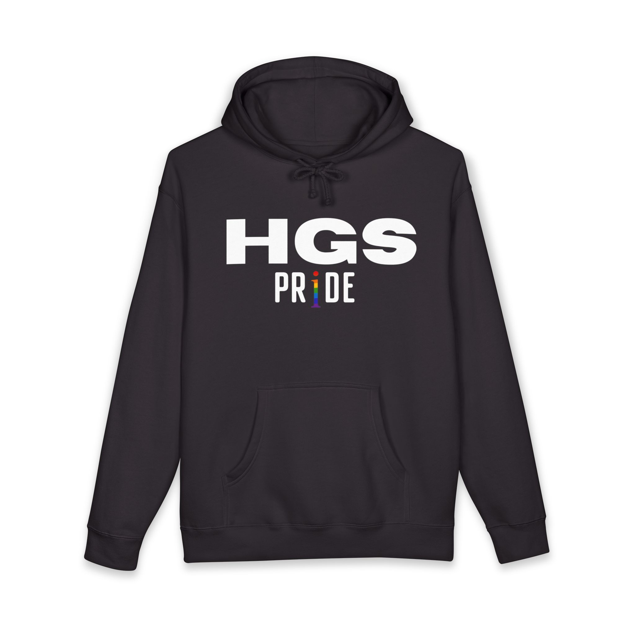 HGS Pride Hoodie – Rainbow School Spirit Pullover