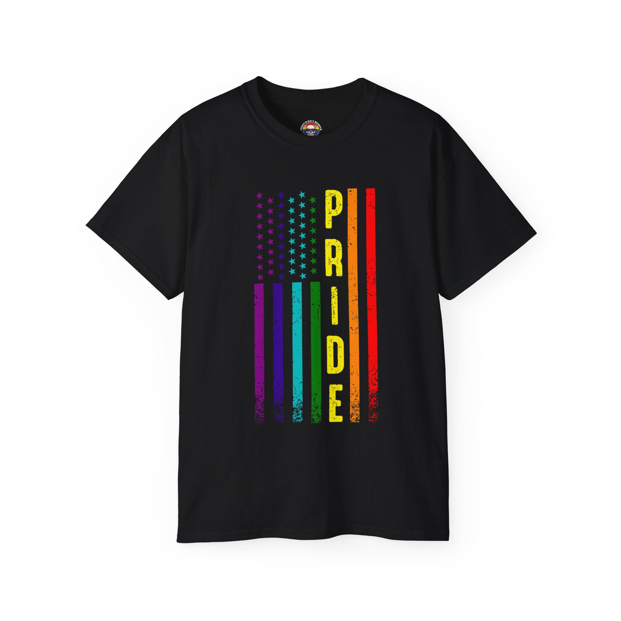 Pride Flag Unisex Ultra Cotton Tee