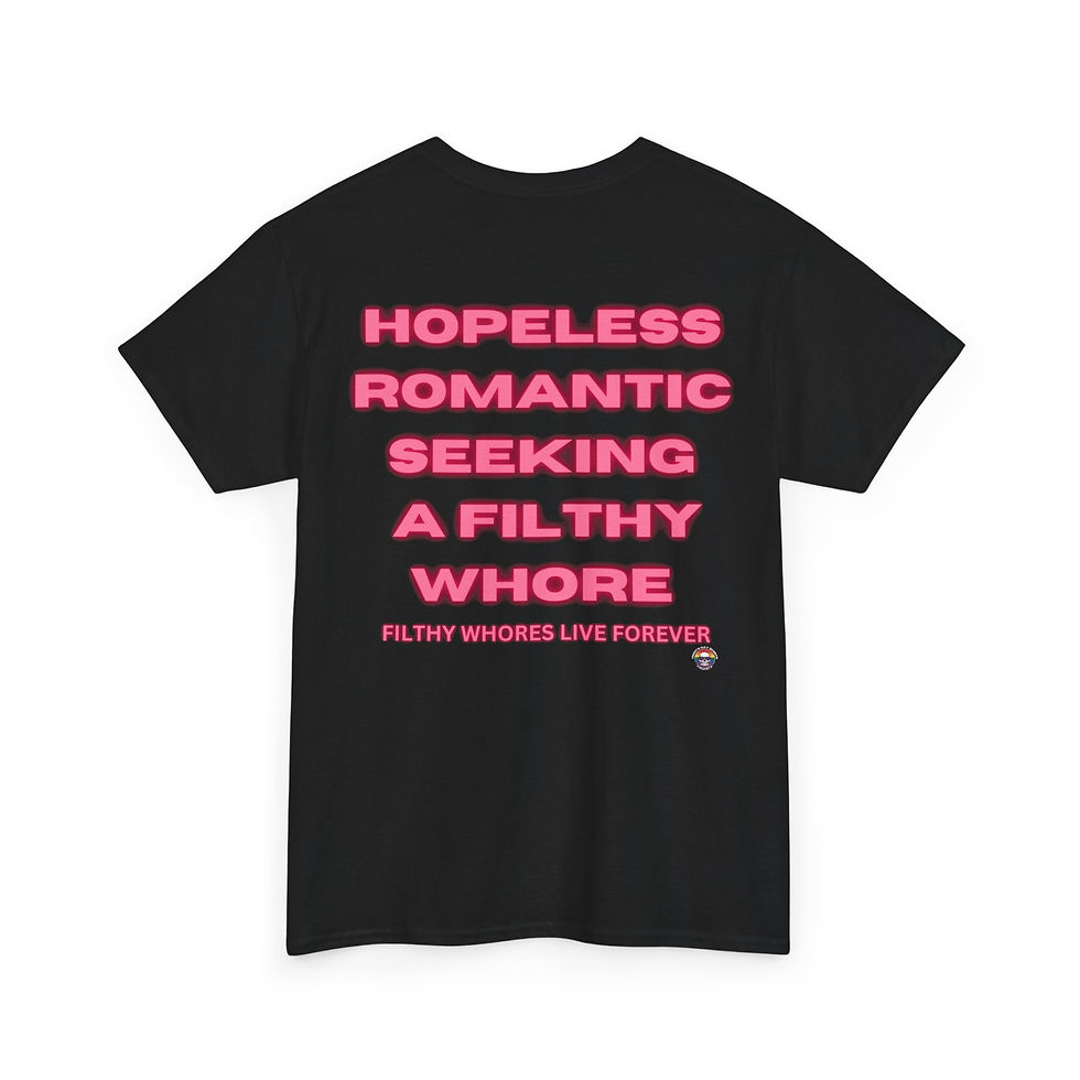 Thumbnail: Hopeless Romantic Unisex Heavy Cotton Tee