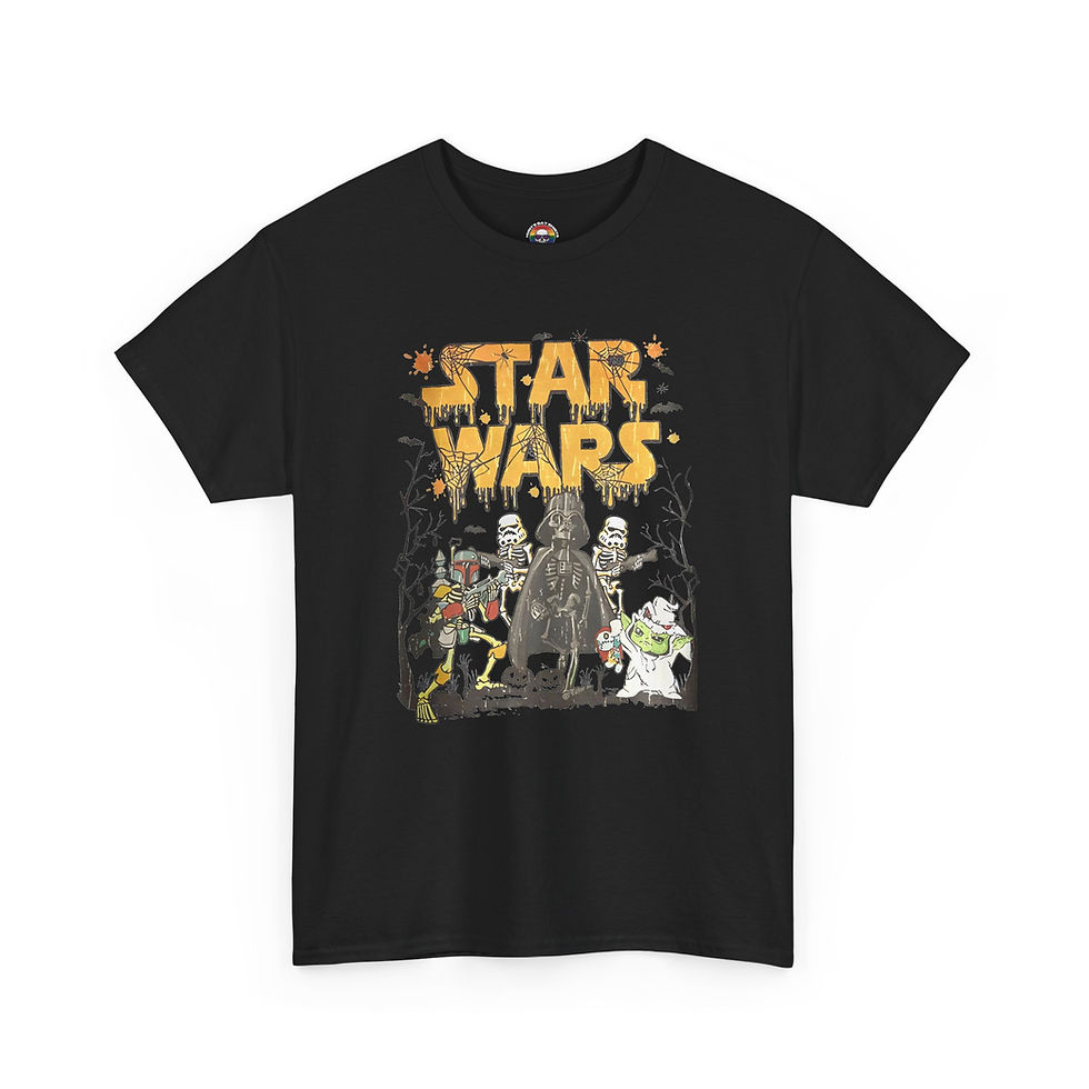 Thumbnail: Star Wars Halloween Unisex Heavy Cotton tee