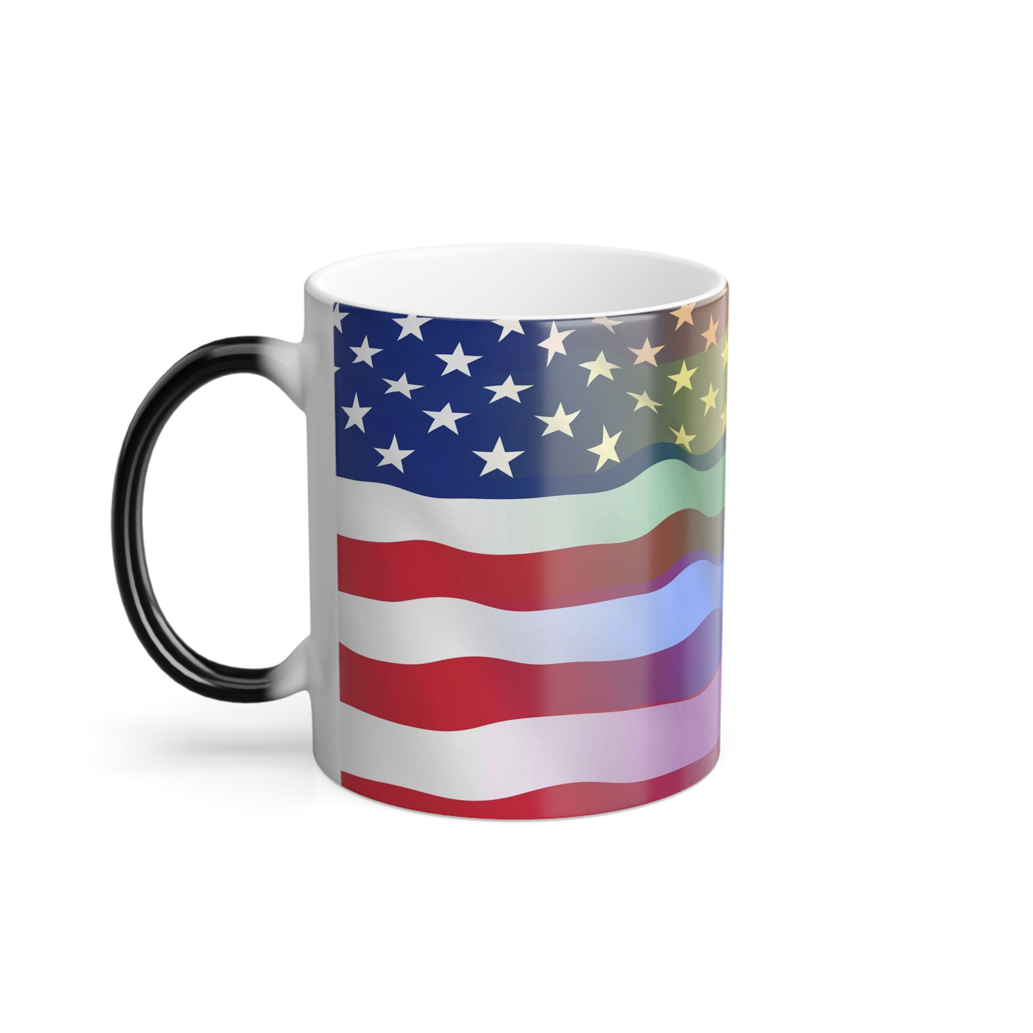 American Pride Color Morphing Mug