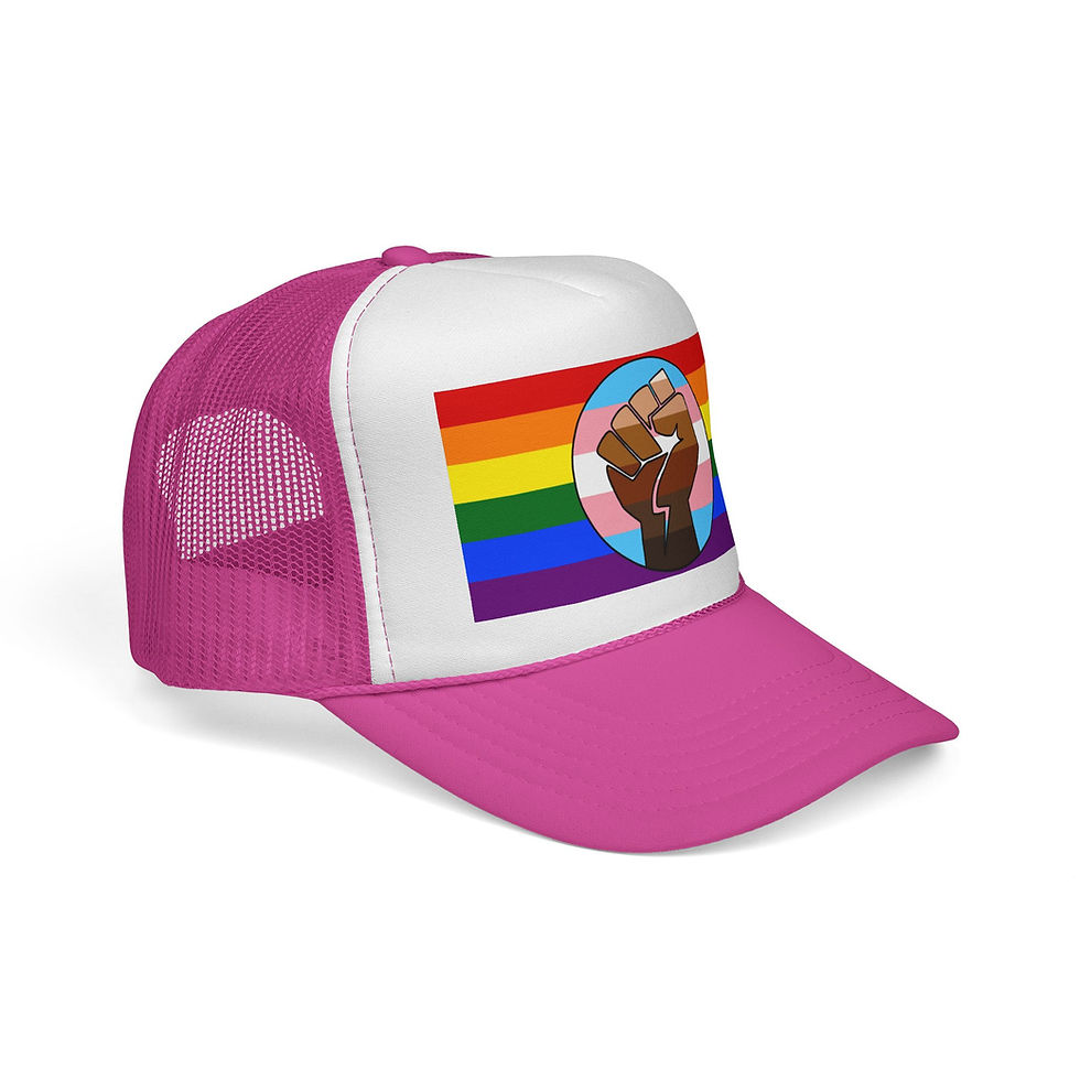 Thumbnail: Gay Pride Trucker Cap